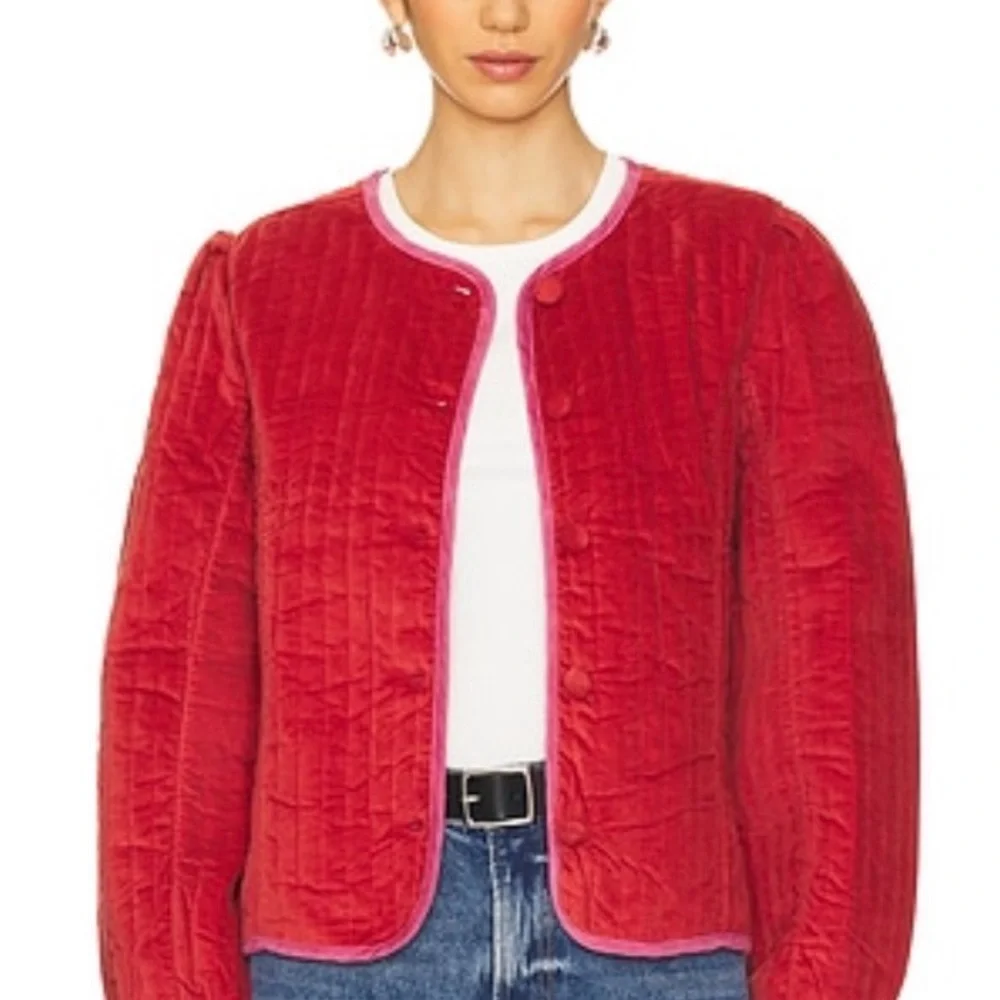 FREE PEOPLE NWT Natalia Jacket in Sweet Heart. Size XL